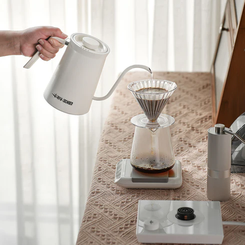 MHW-3Bomber Assassin Pour Over Gooseneck Electric Kettle 600ML