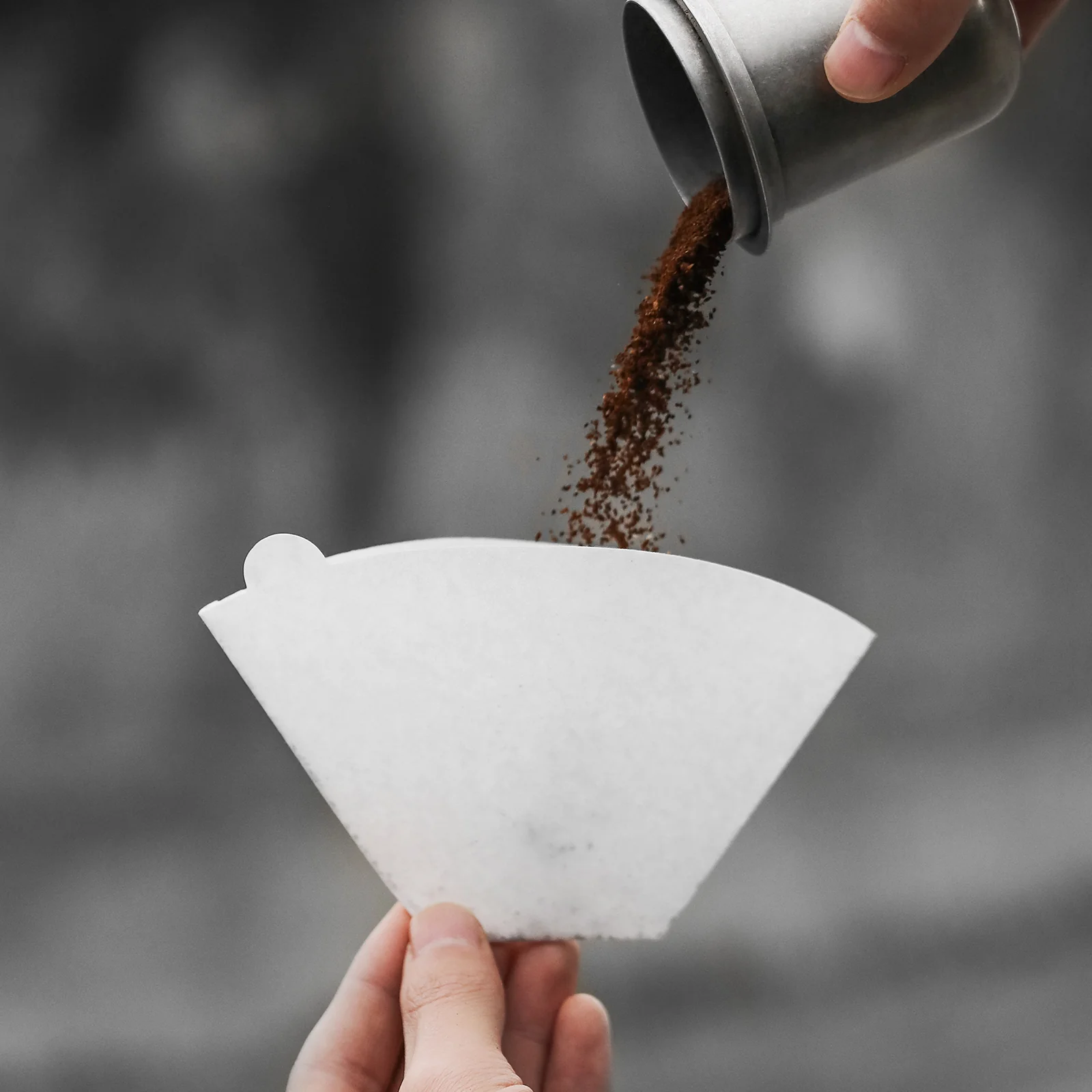 MHW-3BOMBER Sector Disposable Coffee Paper Filter 1 or 2 Person 50pcs - FP5512