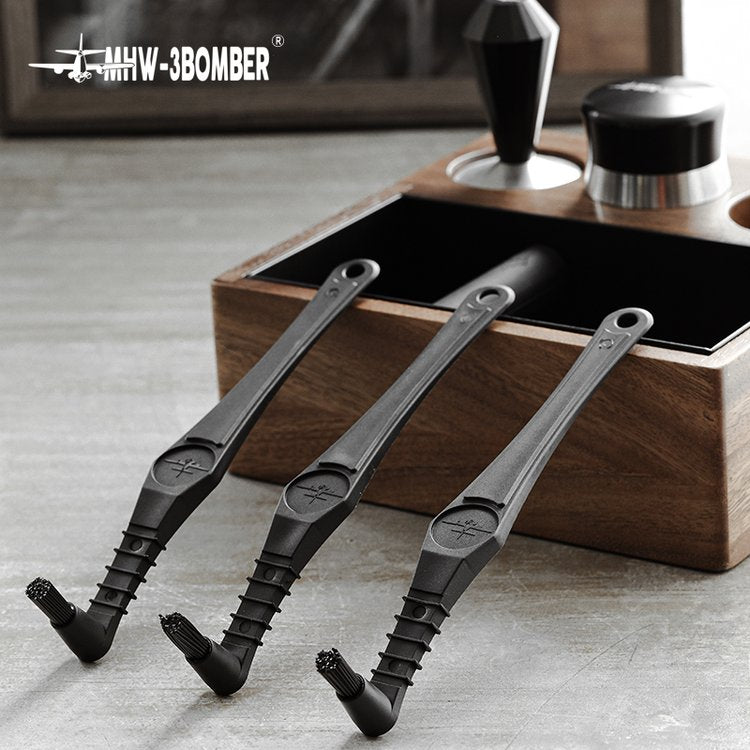 MHW-3Bomber Coffee Elbow Brush 220mm - B5189