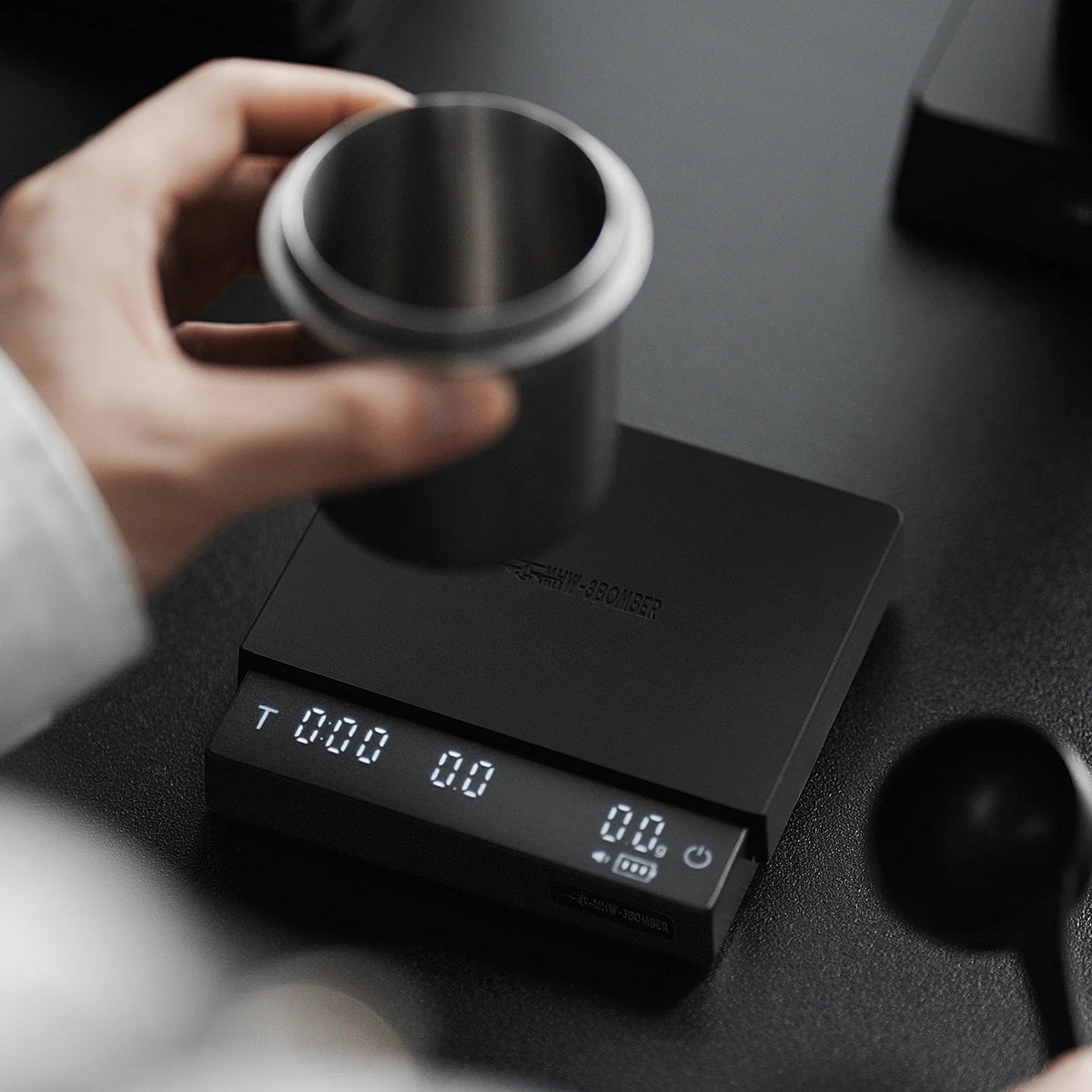 MHW-3BOMBER Cube Coffee Scale 3.0 Mini Pro - Black - ES6029B