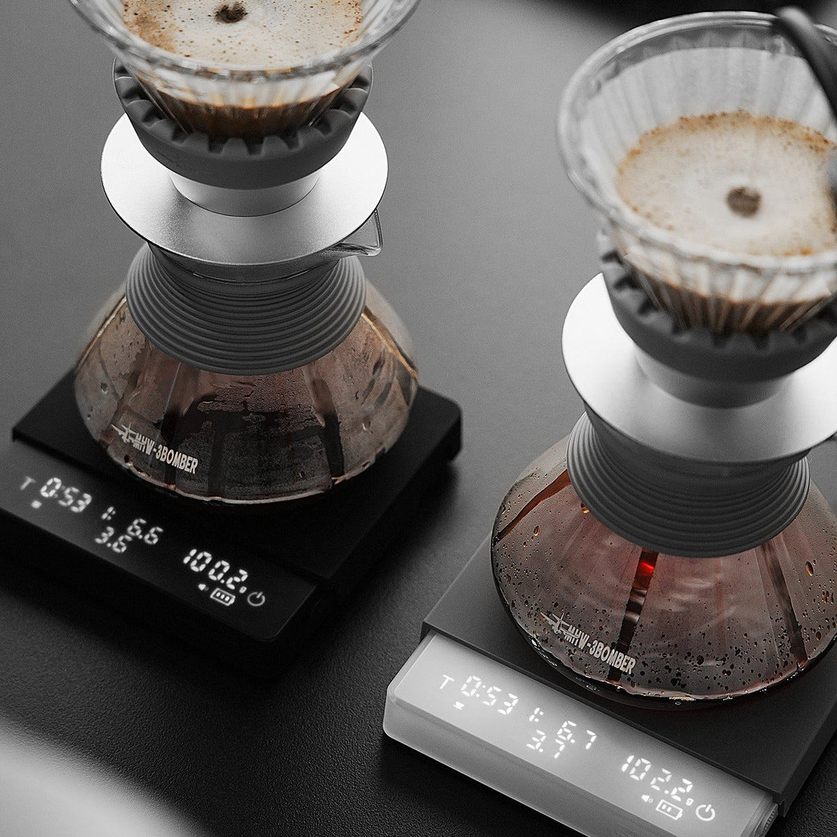 MHW-3BOMBER Cube Coffee Scale 3.0 Pro Black - ES6027B