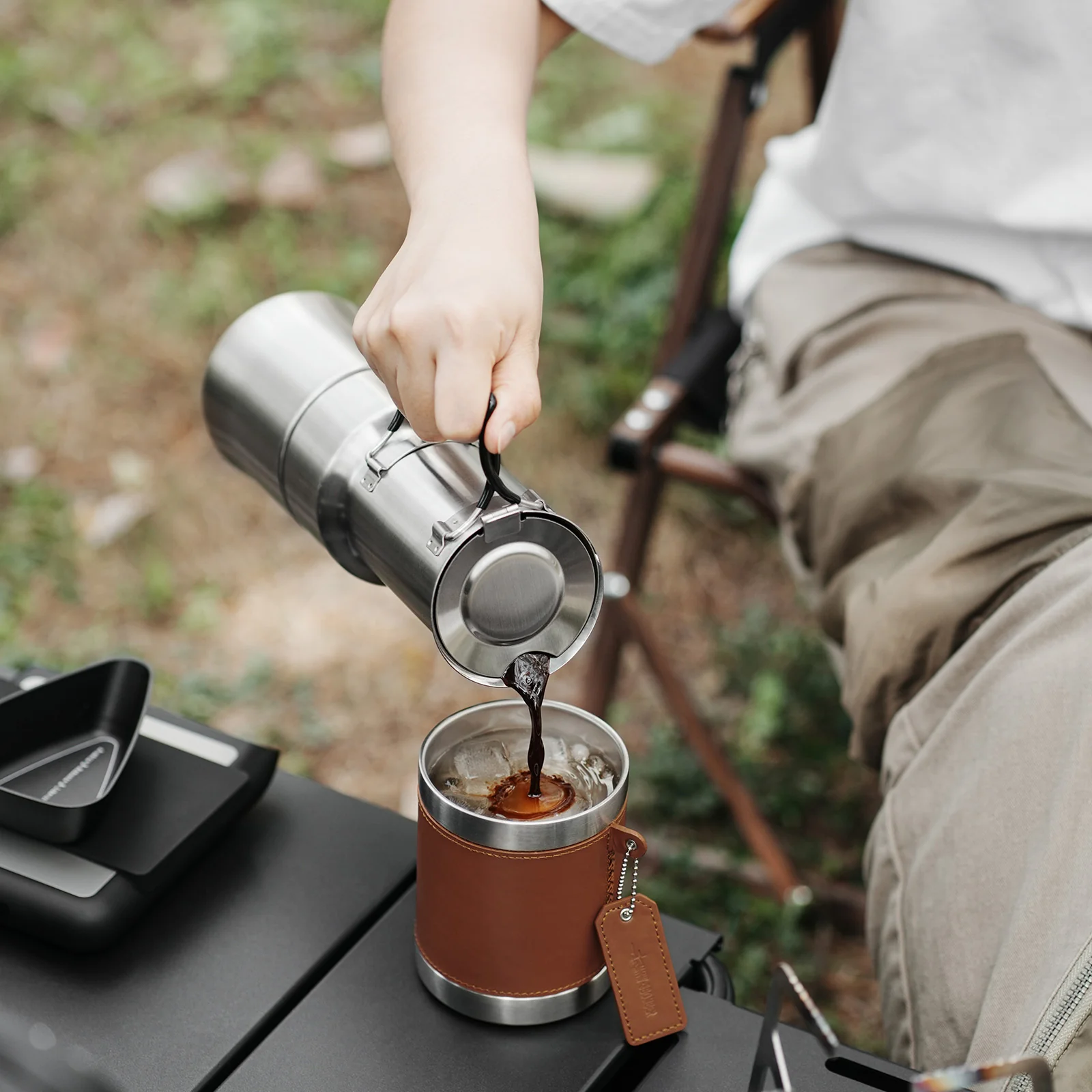 MHW-3BOMBER Stainless Steel MET Outdoor Espresso Moka Pot 350ml