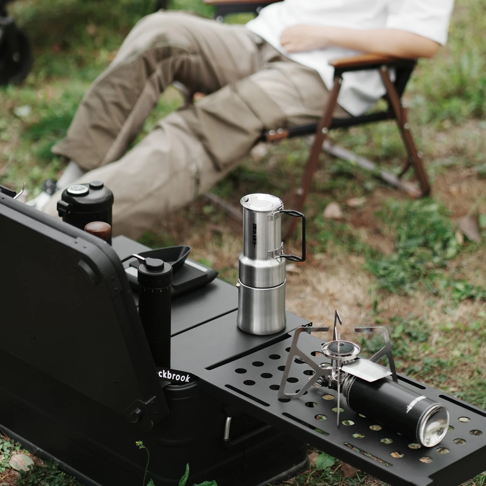 MHW-3BOMBER Stainless Steel MET Outdoor Espresso Moka Pot 350ml