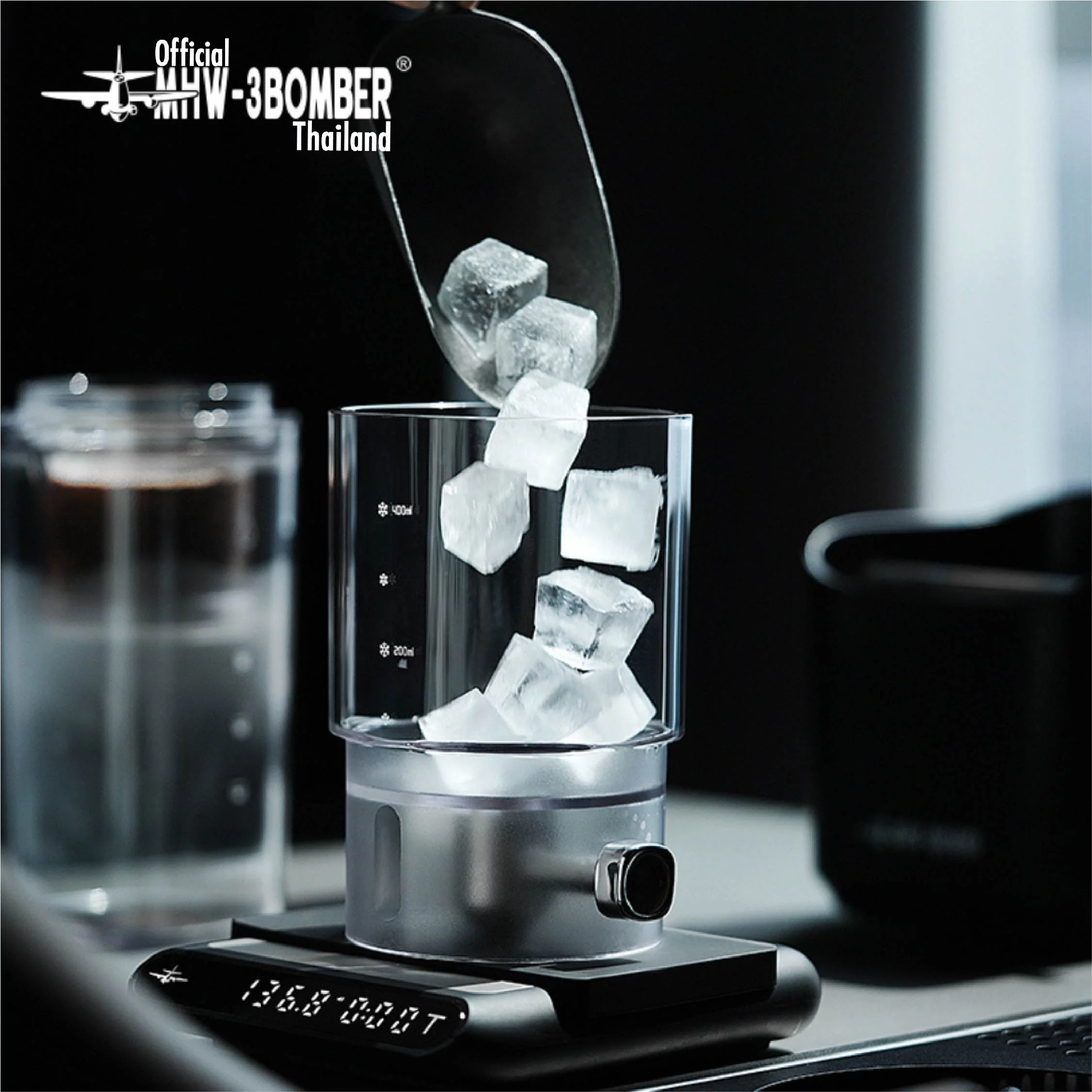 MHW-3BOMBER Fresh Ice Dripper Cold Drip Coffee Maker 400ml - ID6135-OS