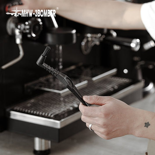 MHW-3Bomber Coffee Elbow Brush 220mm - B5189