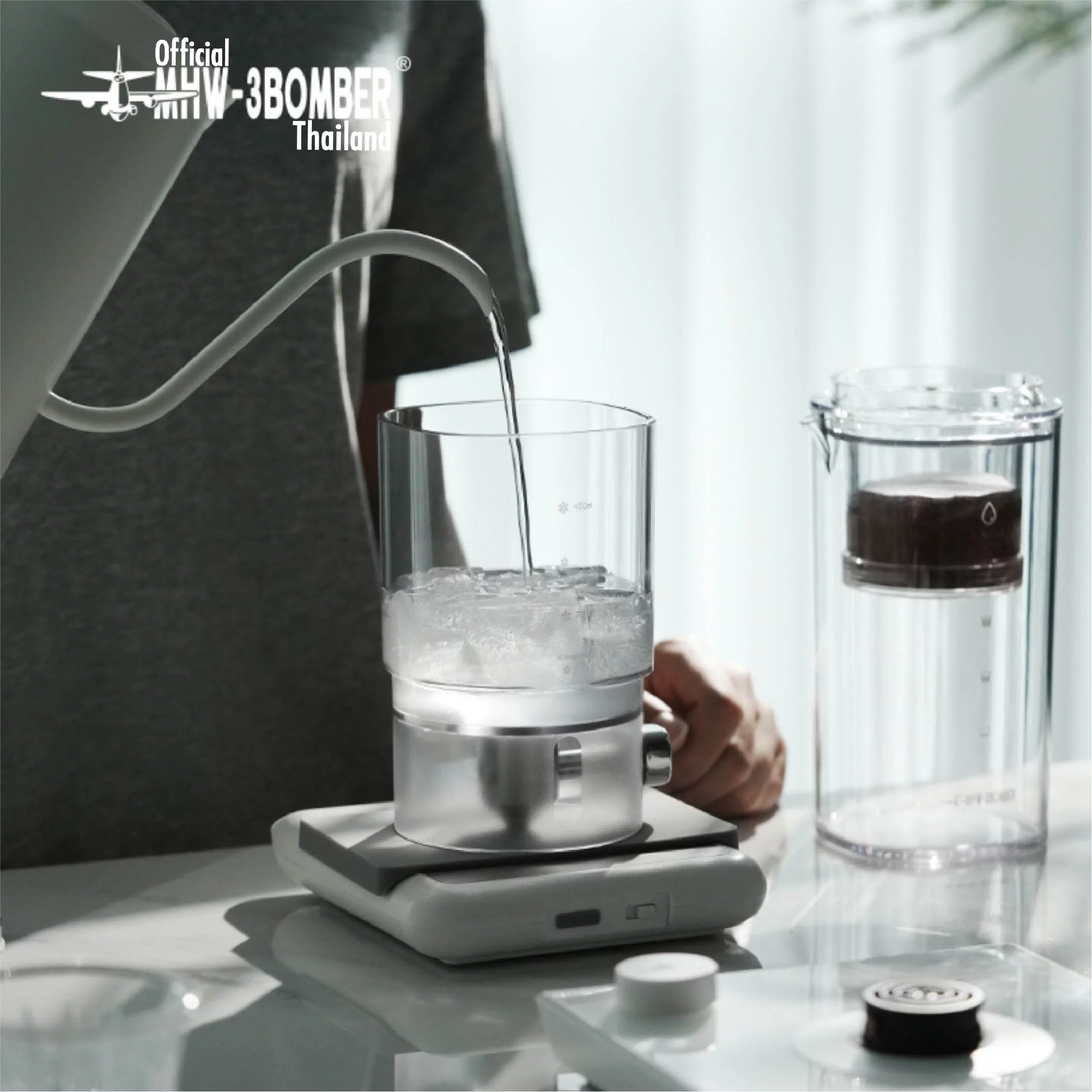 MHW-3BOMBER Fresh Ice Dripper Cold Drip Coffee Maker 400ml - ID6135-OS