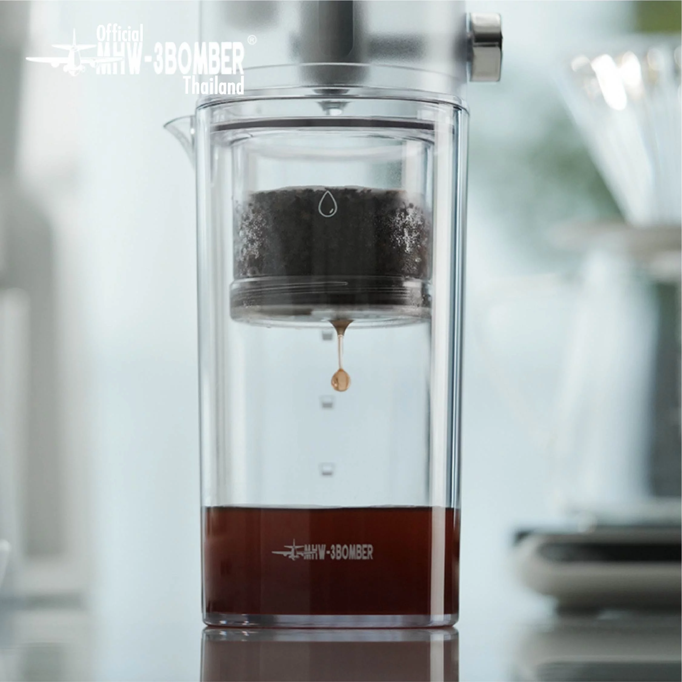 MHW-3BOMBER Fresh Ice Dripper Cold Drip Coffee Maker 400ml - ID6135-OS