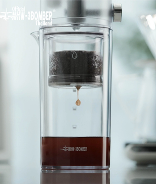 MHW-3BOMBER Fresh Ice Dripper Cold Drip Coffee Maker 400ml - ID6135-OS
