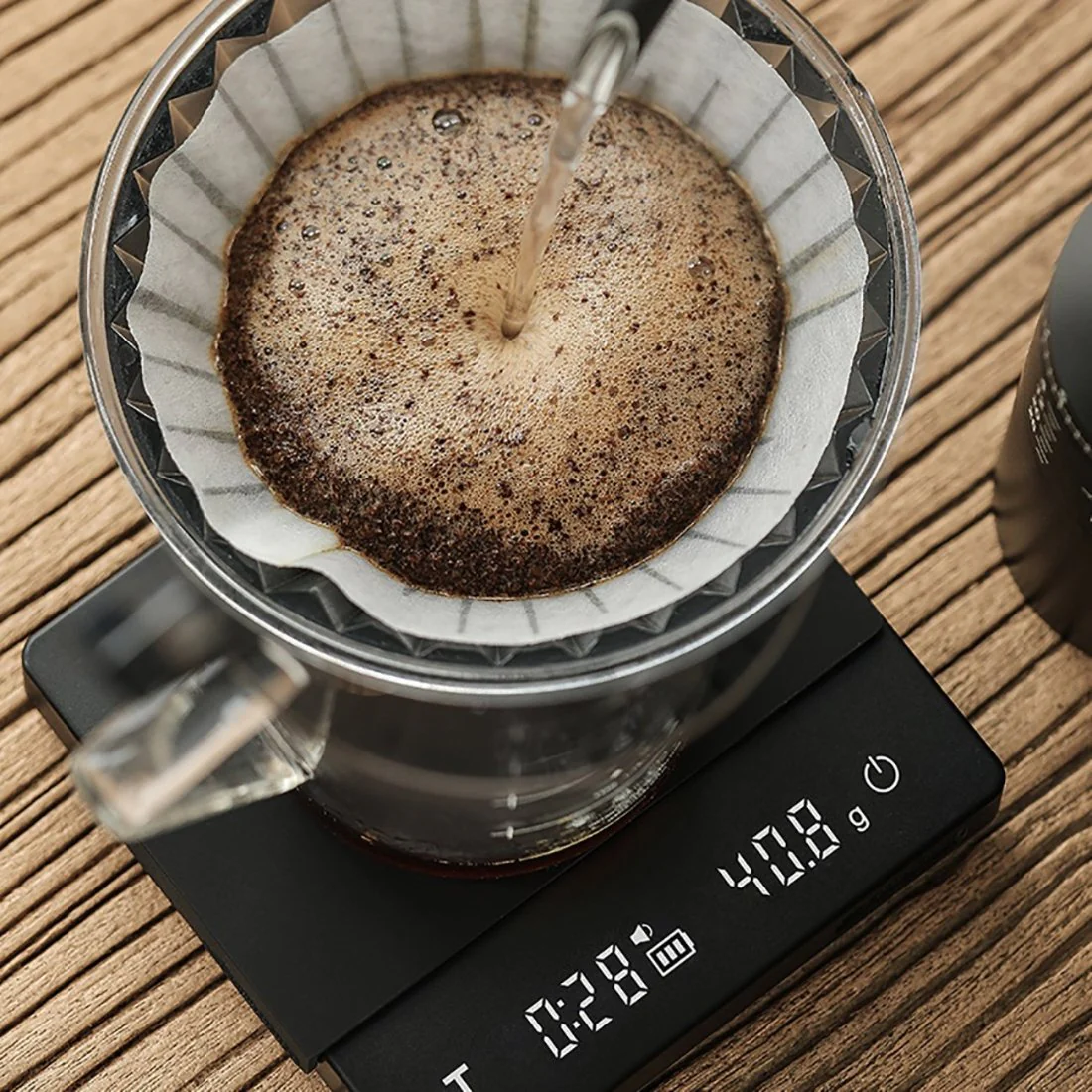 MHW-3BOMBER Digital Espresso Cube Coffee Scale 2.0 Mini