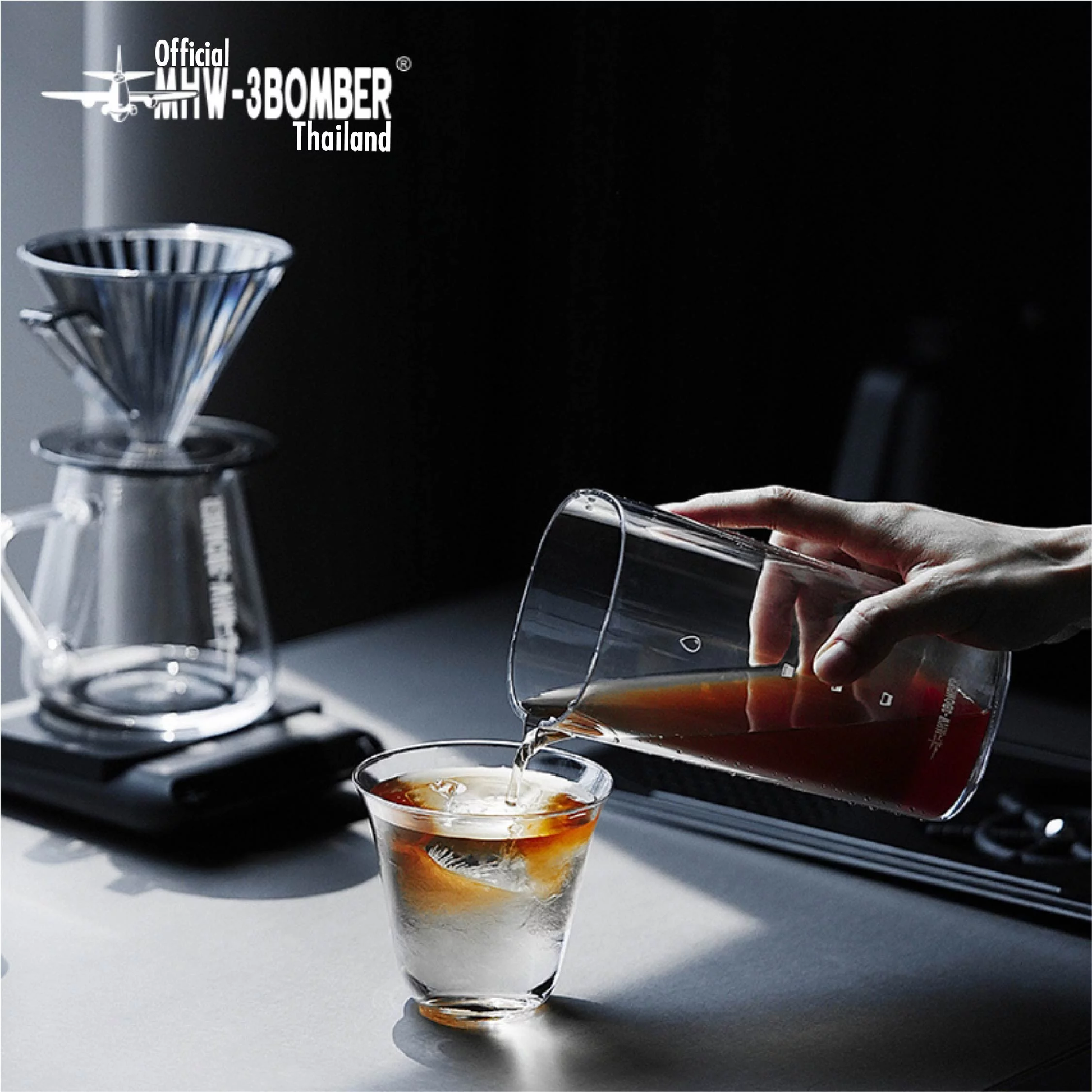 MHW-3BOMBER Fresh Ice Dripper Cold Drip Coffee Maker 400ml - ID6135-OS