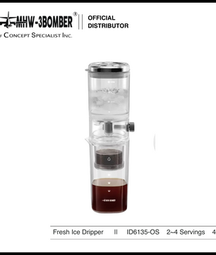 MHW-3BOMBER Fresh Ice Dripper Cold Drip Coffee Maker 400ml - ID6135-OS