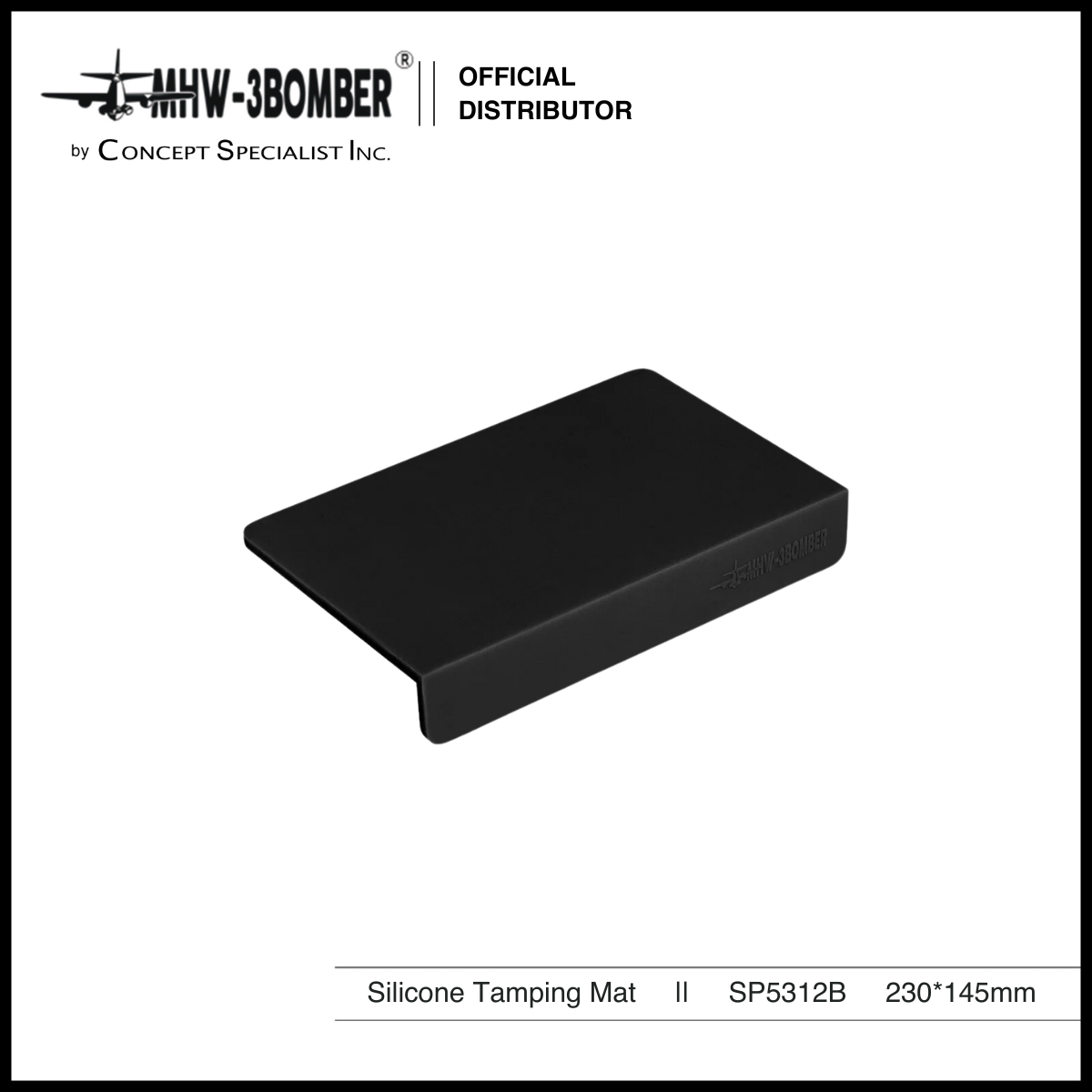 MHW-3BOMBER Silicone Pad Coffee Tamper Mat - SP5312B