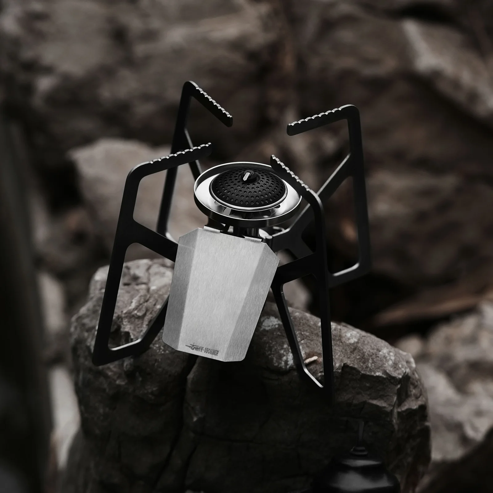 MHW-3BOMBER MET Portable Outdoor Cassette Stove for Camping & Coffee Brewing