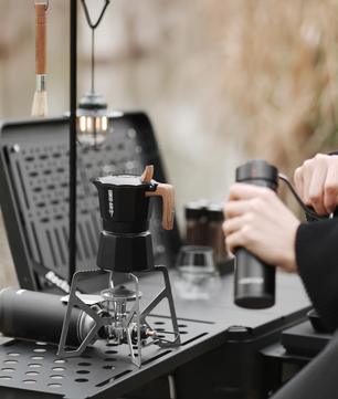 MHW-3BOMBER MET Portable Outdoor Cassette Stove for Camping & Coffee Brewing