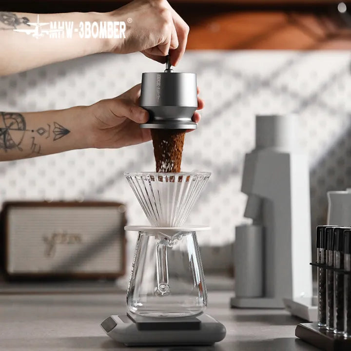 MHW-3BOMBER HG-1 Espresso Coffee Powder Dosing Shaker Funnel 58mm - DR5500B