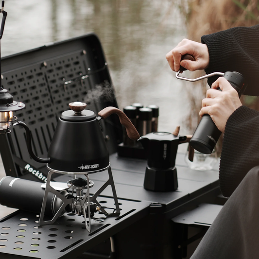 MHW-3BOMBER MET Portable Outdoor Cassette Stove for Camping & Coffee Brewing