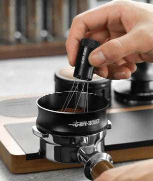 MHW-3BOMBER Espresso Magnetic Coffee Dosing Portafilter Funnel Ring 58mm - DR5546B
