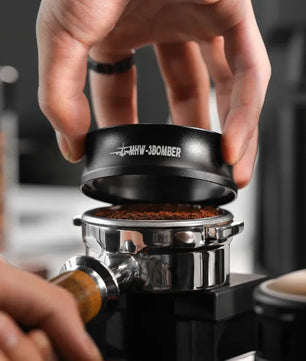 MHW-3BOMBER Espresso Magnetic Coffee Dosing Portafilter Funnel Ring 58mm - DR5546B