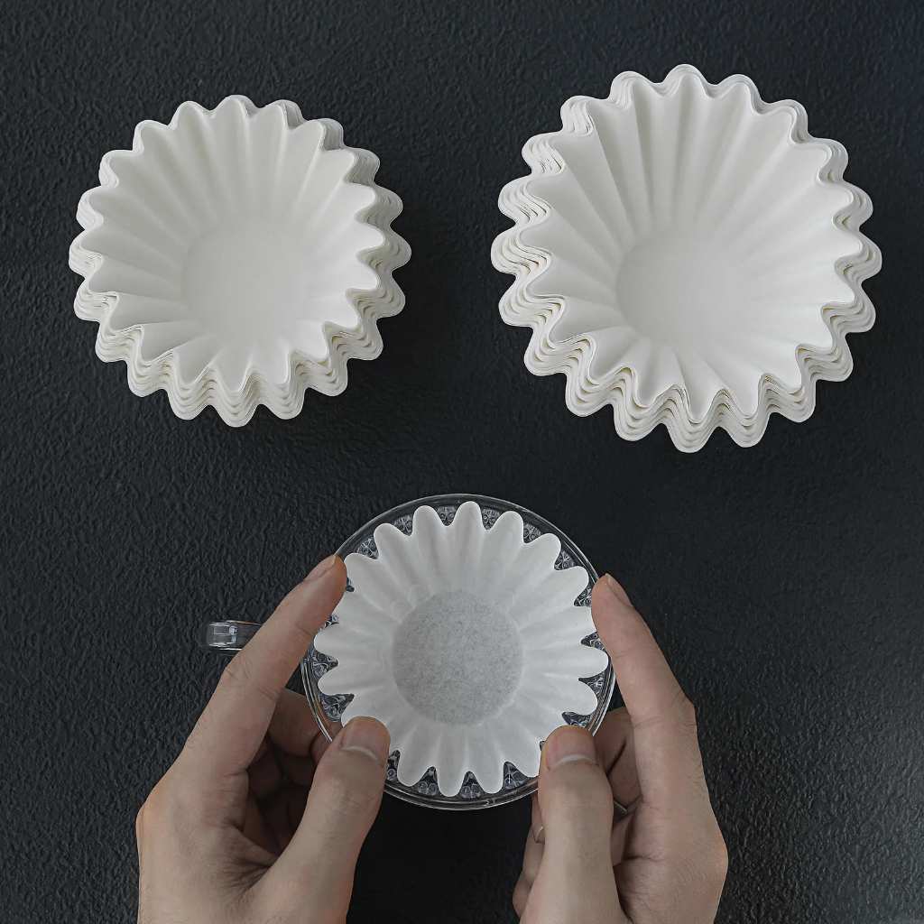 MHW-3BOMBER Cake-shaped Disposable Coffee Paper Filter 50pcs - FP5458