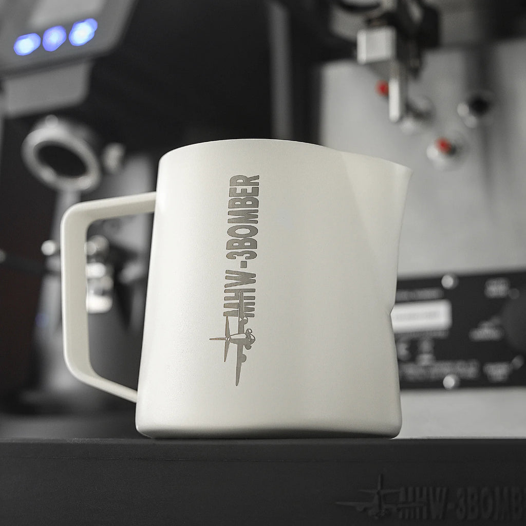 MHW-3BOMBER Latte Art Milk Frothing Pitcher 5.0 White