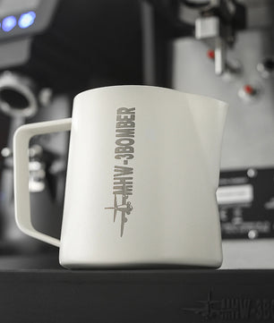 MHW-3BOMBER Latte Art Milk Frothing Pitcher 5.0 White