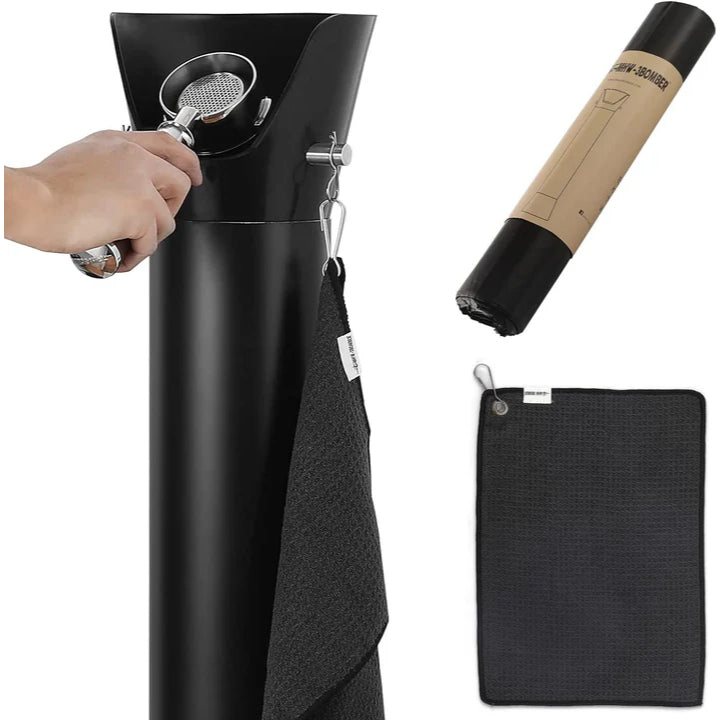 MHW-3BOMBER Floor Standing Coffee Knock Box for Espresso Coffee Grounds 7.4L Capacity - GB5449