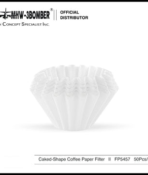 MHW-3BOMBER Cake-shaped Disposable Coffee Paper Filter 50pcs - FP5458