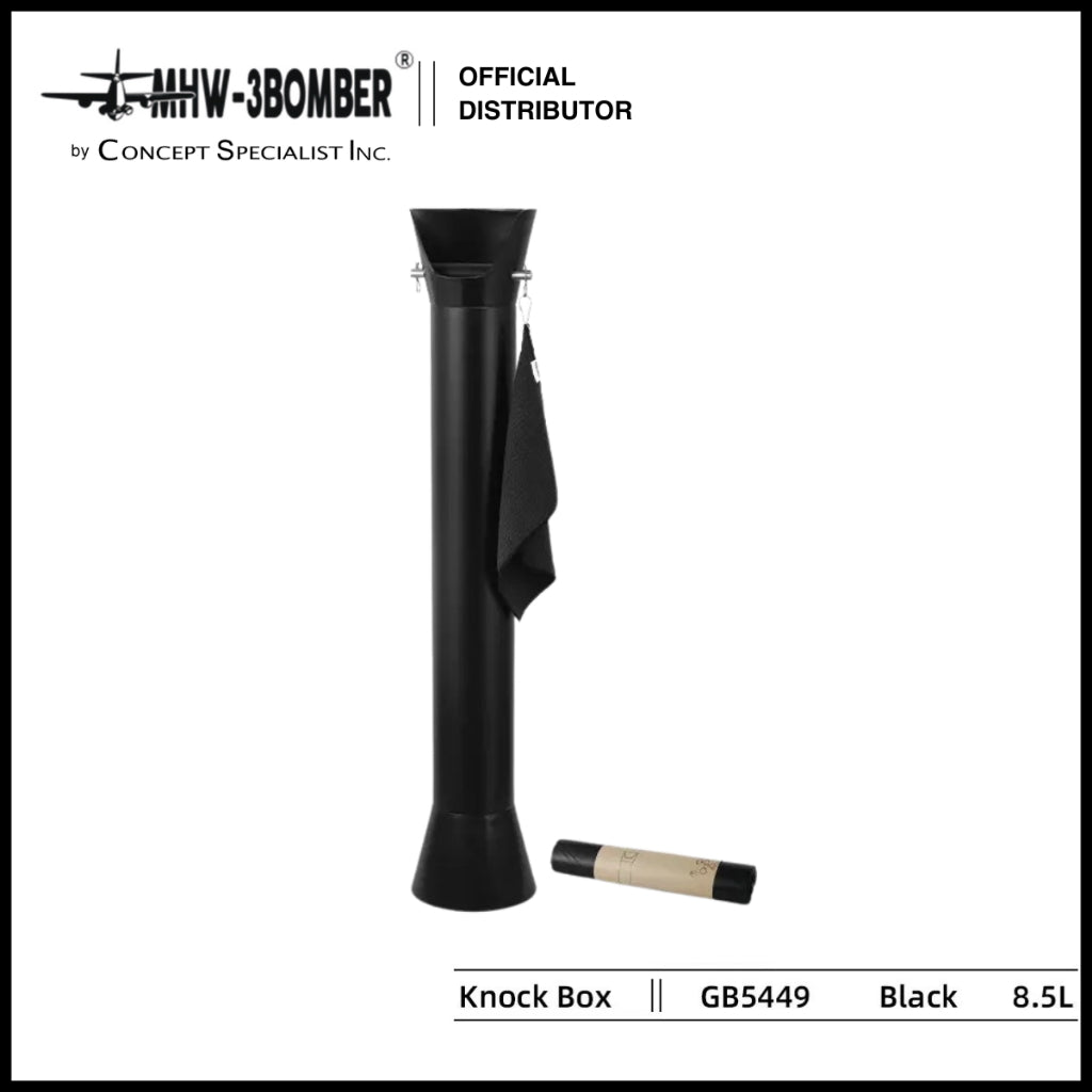 MHW-3BOMBER Floor Standing Coffee Knock Box for Espresso Coffee Grounds 7.4L Capacity - GB5449