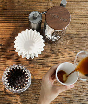 MHW-3BOMBER Cake-shaped Disposable Coffee Paper Filter 50pcs - FP5458