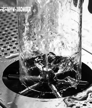 MHW-3BOMBER Embedded Stainless Steel Cup Rinser Glass/Pitcher Counter Mount - CW5425