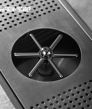 MHW-3BOMBER Embedded Stainless Steel Cup Rinser Glass/Pitcher Counter Mount - CW5425