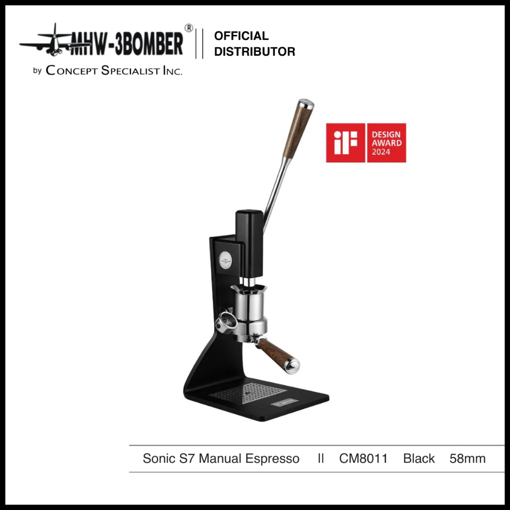 MHW-3BOMBER Lever Manual Espresso Machine Sonic S7 - CM8011