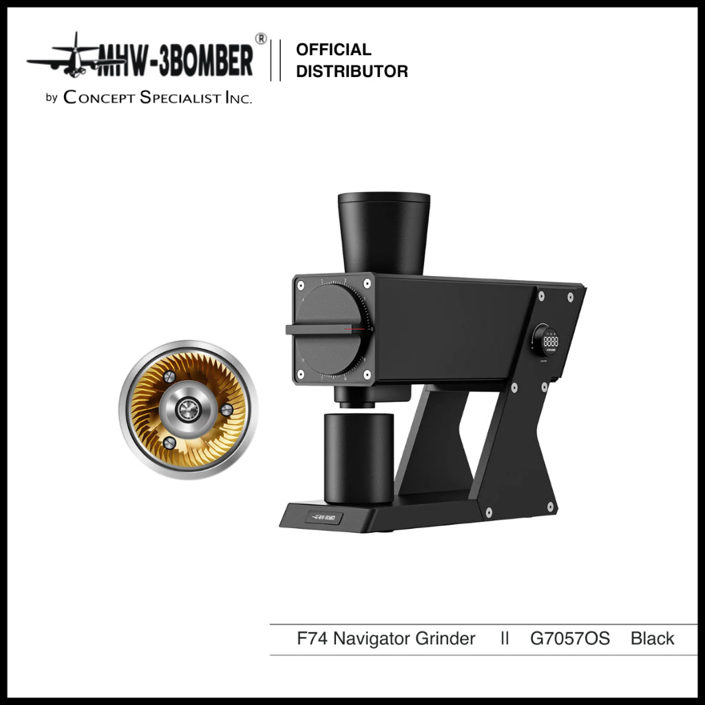 MHW-3BOMBER F74 Navigator Electric Coffee Grinder - G7057-0S