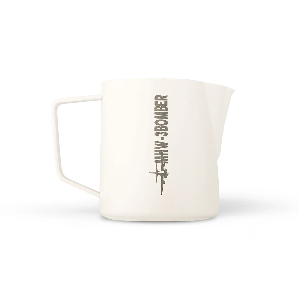 MHW-3BOMBER Latte Art Milk Frothing Pitcher 5.0 White