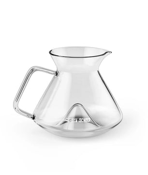 MHW-3BOMBER Hill Coffee Server 600ml Borosilicate Glass Pour Over Coffee Carafe G6789T
