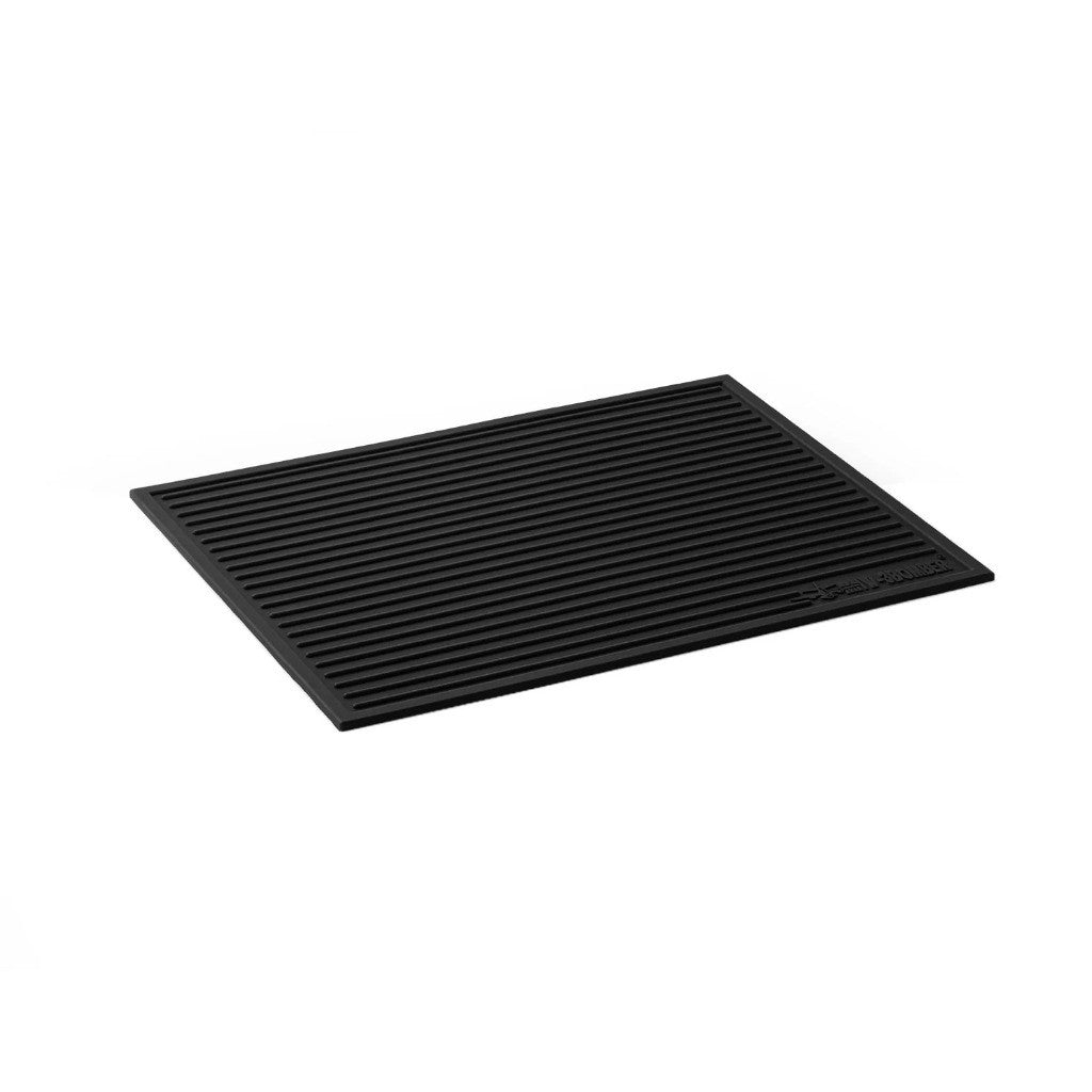 MHW-3BOMBER Coffee Bar Silicone Dish Drying Pad Black 400*300mm - SP5326B