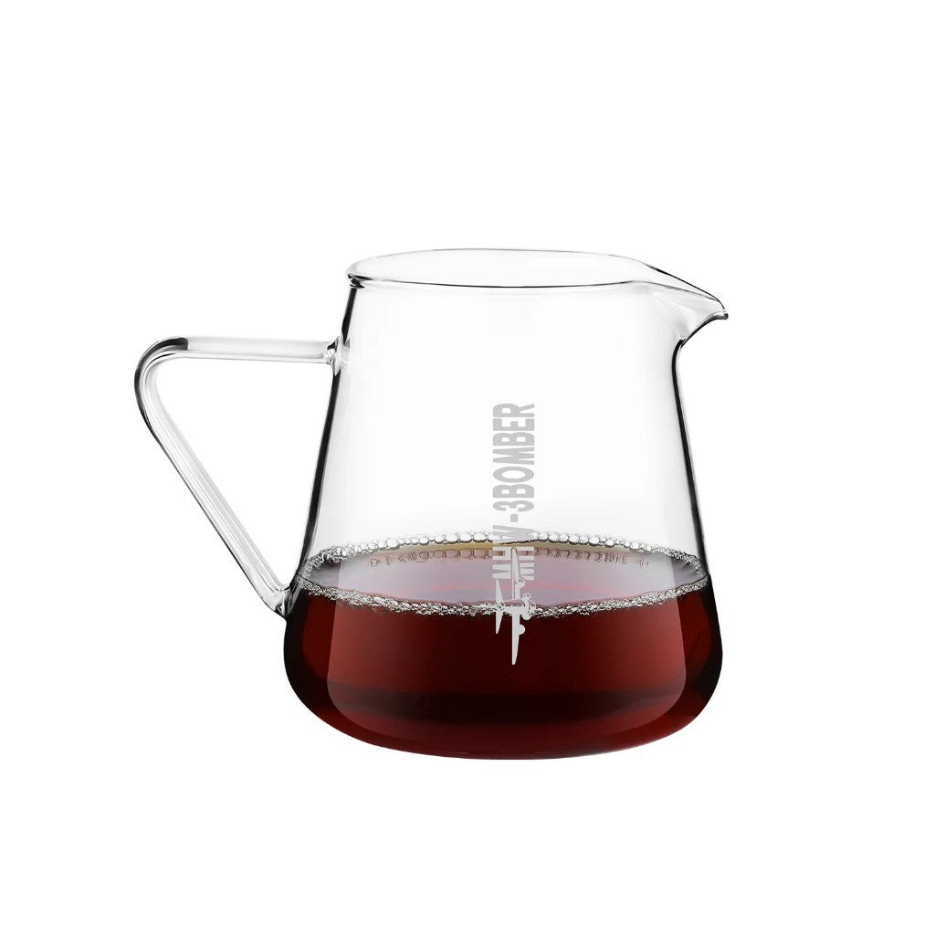 MHW-3BOMBER ELF Coffee Server 500ml High Borosilicate Glass Pour Over Coffee Server G5096