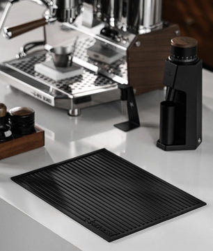 MHW-3BOMBER Coffee Bar Silicone Dish Drying Pad Black 400*300mm - SP5326B