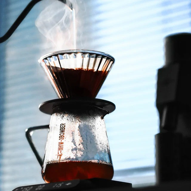 MHW-3BOMBER ELF Coffee Server 500ml High Borosilicate Glass Pour Over Coffee Server G5096