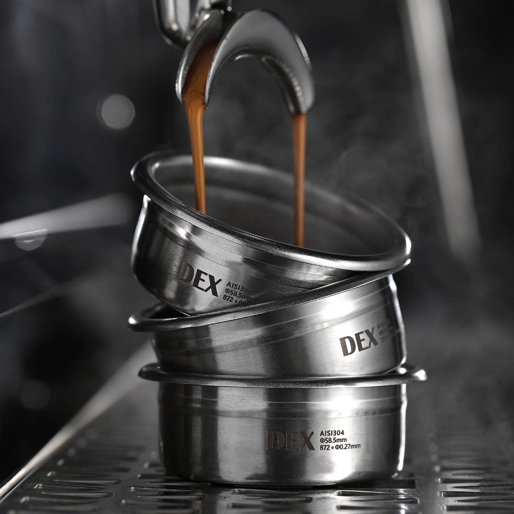 MHW-3BOMBER FB5622 DEX Precision Filter Basket 58mm 18g Universal Espresso Portafilter Basket FB5622