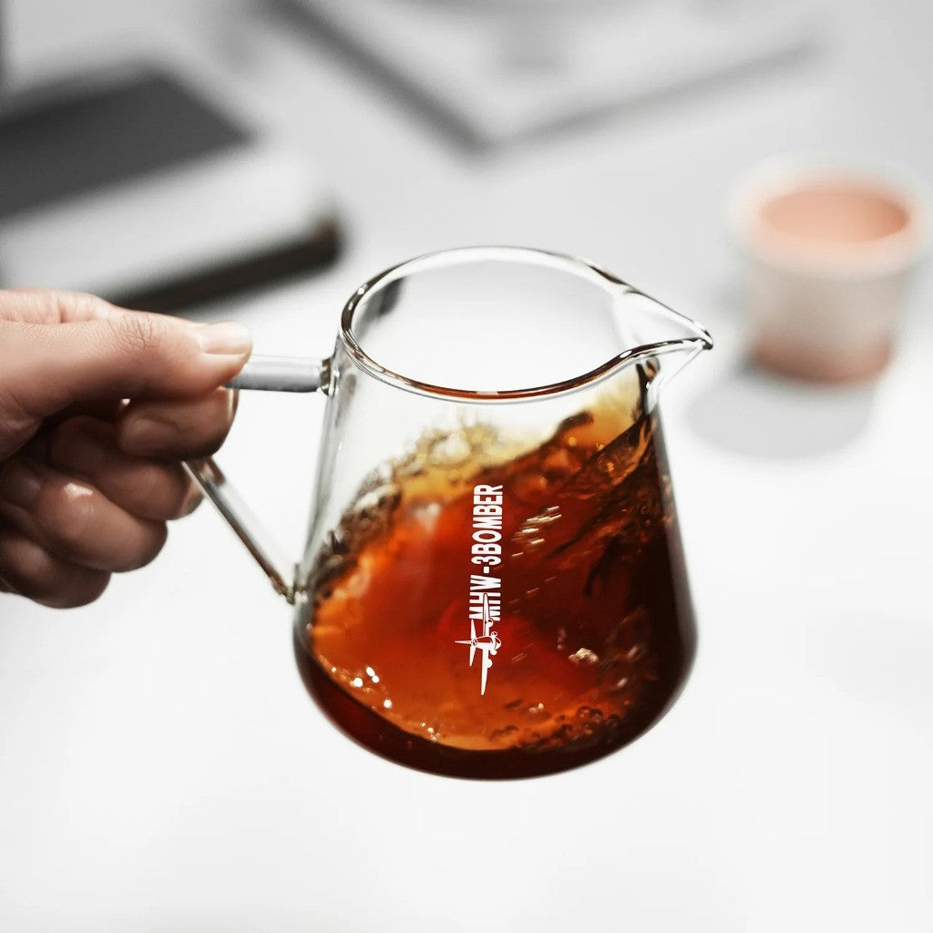 MHW-3BOMBER ELF Coffee Server 500ml High Borosilicate Glass Pour Over Coffee Server G5096