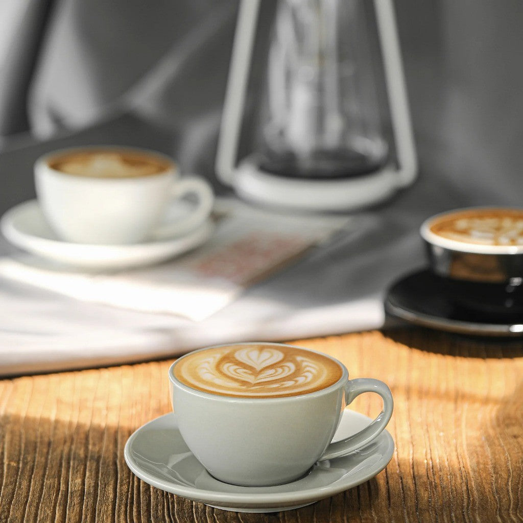 MHW-3BOMBER Ceramic Coffee Cup 280ml | Premium Barista Latte Mug Thick Wall