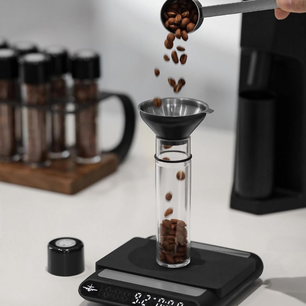 MHW-3BOMBER Coffee Energy Tube Set Single Dose Coffee Bean Storage Airtight Canister C5152