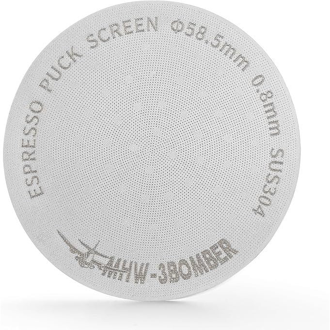 MHW-3BOMBER Portafilter Puck Screen 58.5mm for Even Espresso Extraction