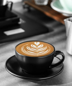 MHW-3BOMBER Ceramic Coffee Cup 280ml | Premium Barista Latte Mug Thick Wall